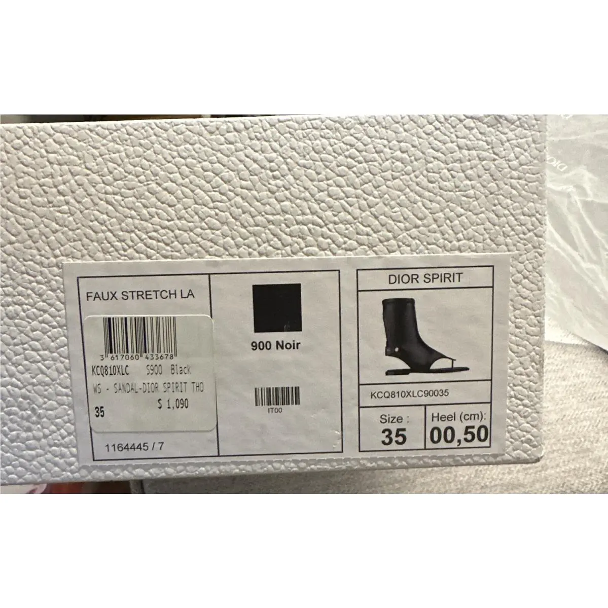 Dior shoes - Black (UPC: 3617060433678) 4