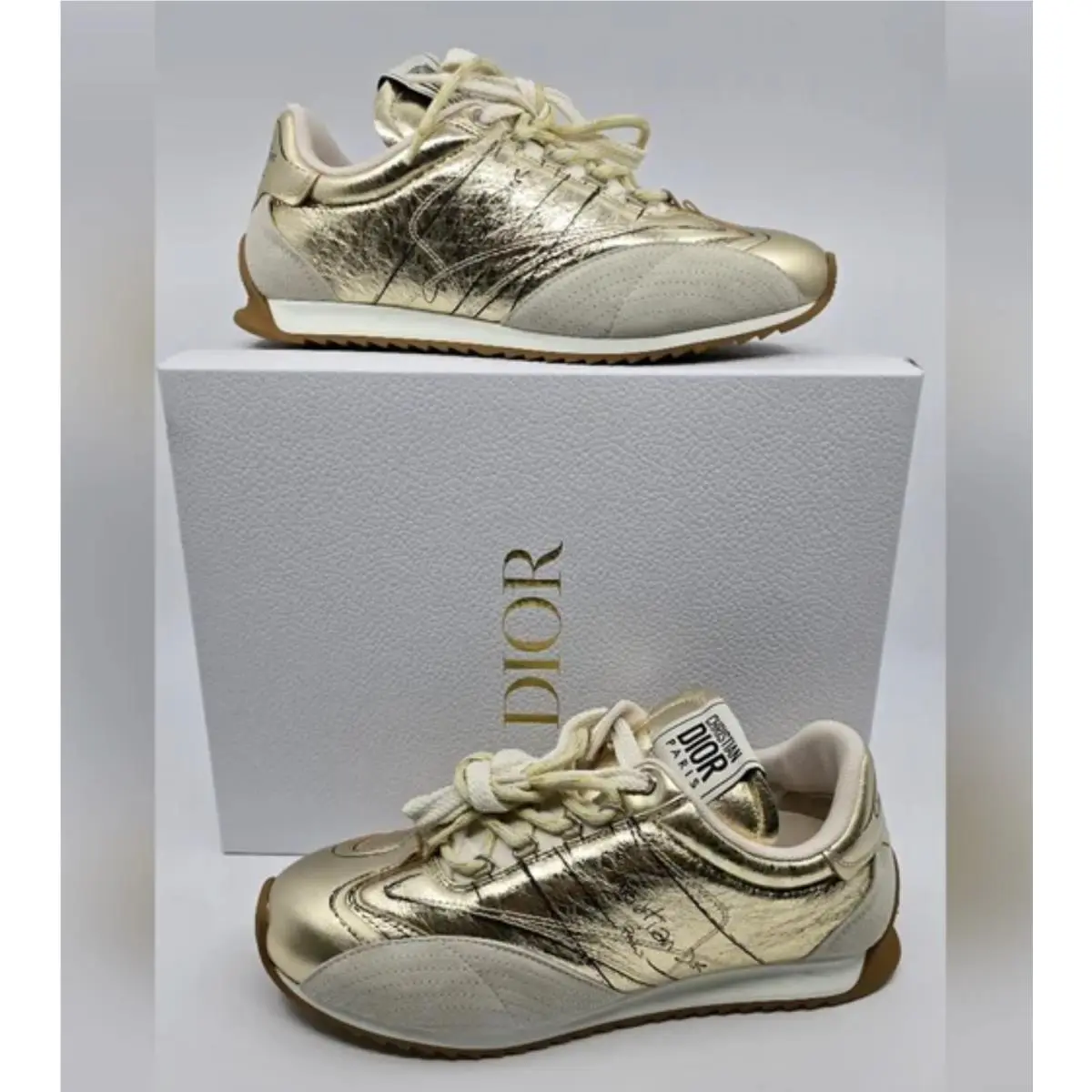Dior shoes - Round closed toe - Round closed toe - Gold 3