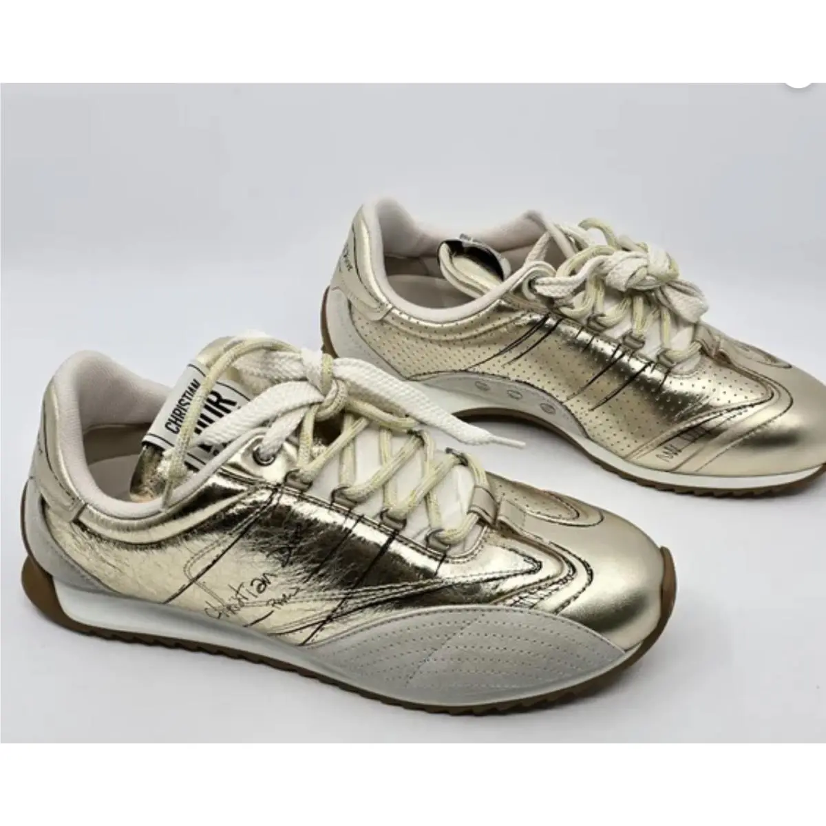 Dior shoes - Round closed toe - Round closed toe - Gold 5