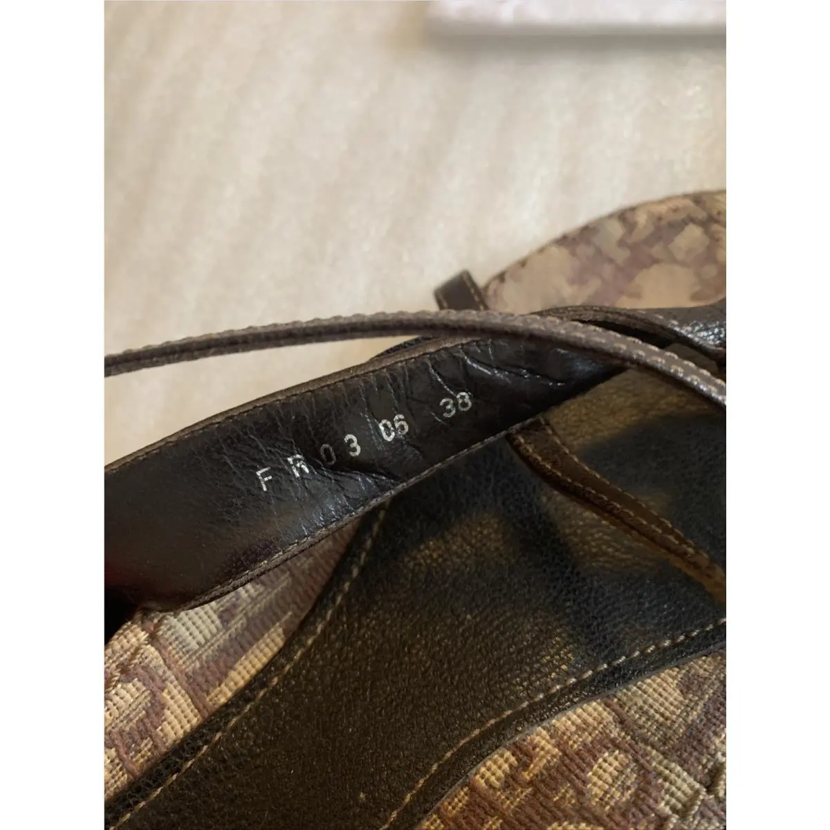 Dior shoes - Christian Dior Stripes Ballerin - Christian Stripes Ballerin - Multicolor (UPC: 3603099825324) 8