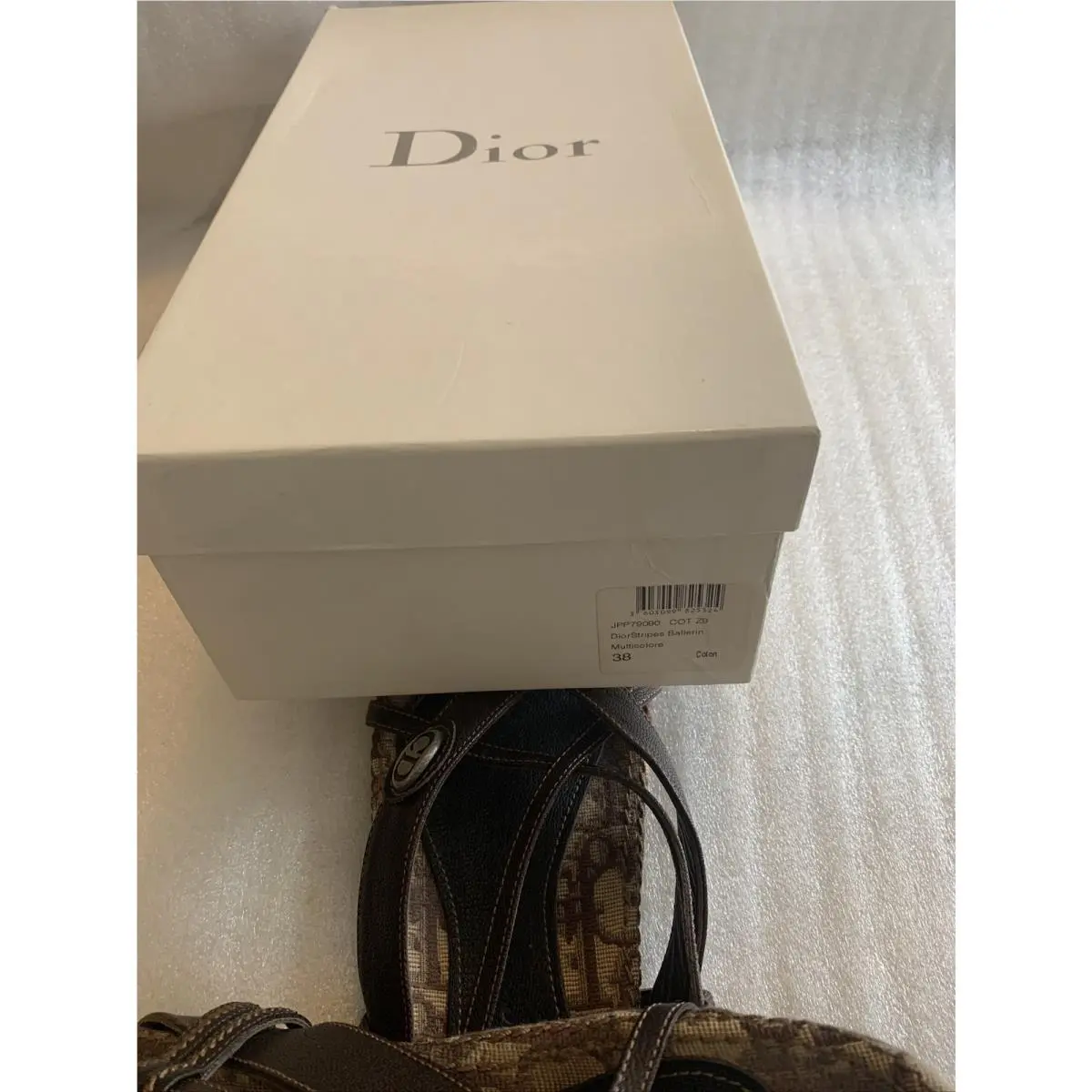 Dior shoes - Christian Dior Stripes Ballerin - Christian Stripes Ballerin - Multicolor (UPC: 3603099825324) 5