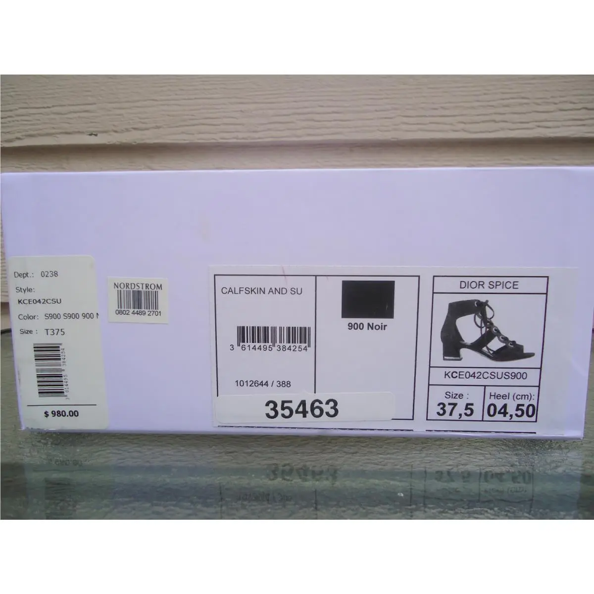 Dior shoes - Black (UPC: 3614495384254) 9
