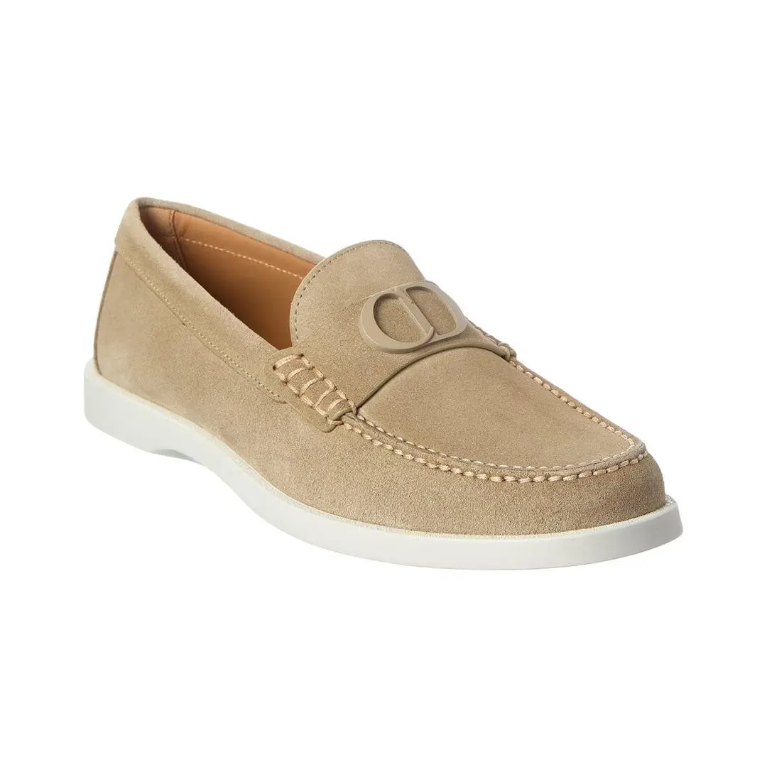 Dior Granville Suede Loafer Men`s Beige 45