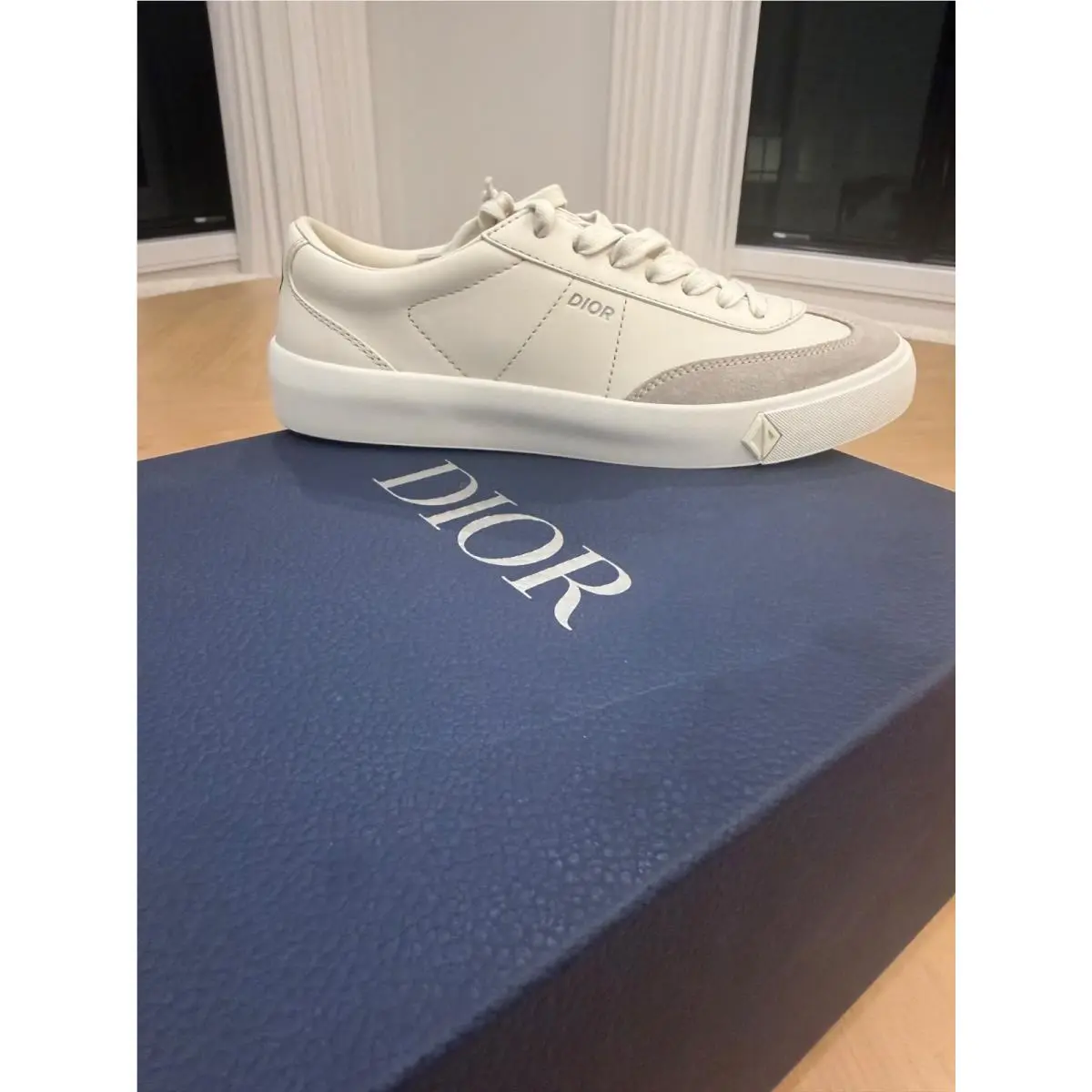 Dior shoes - CHRISTIAN DIOR B101 - CHRISTIAN - gray and white 1