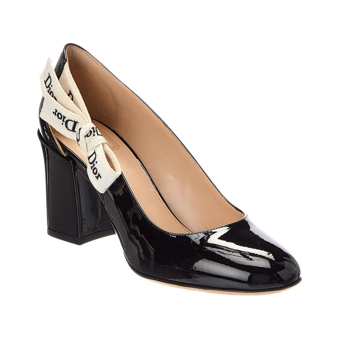 Dior J`adior Patent Pump Women`s Black 39.5