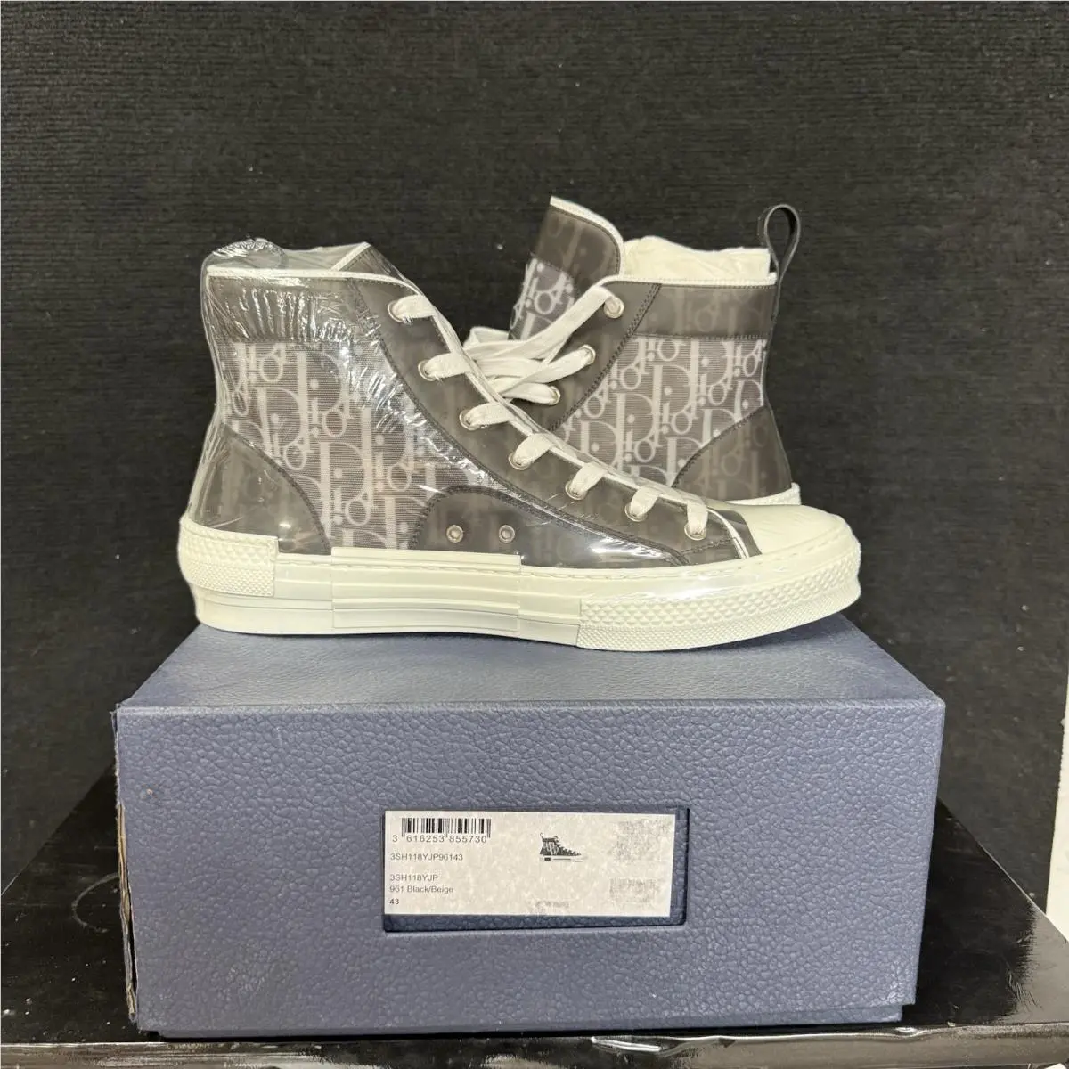 Dior shoes - Dior B23 - 3SH118YJP-H961 - Black 8