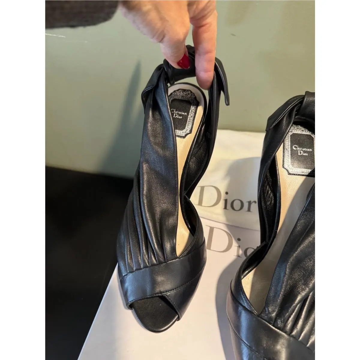 Dior shoes - Open Toe - Open Toe - Black 8