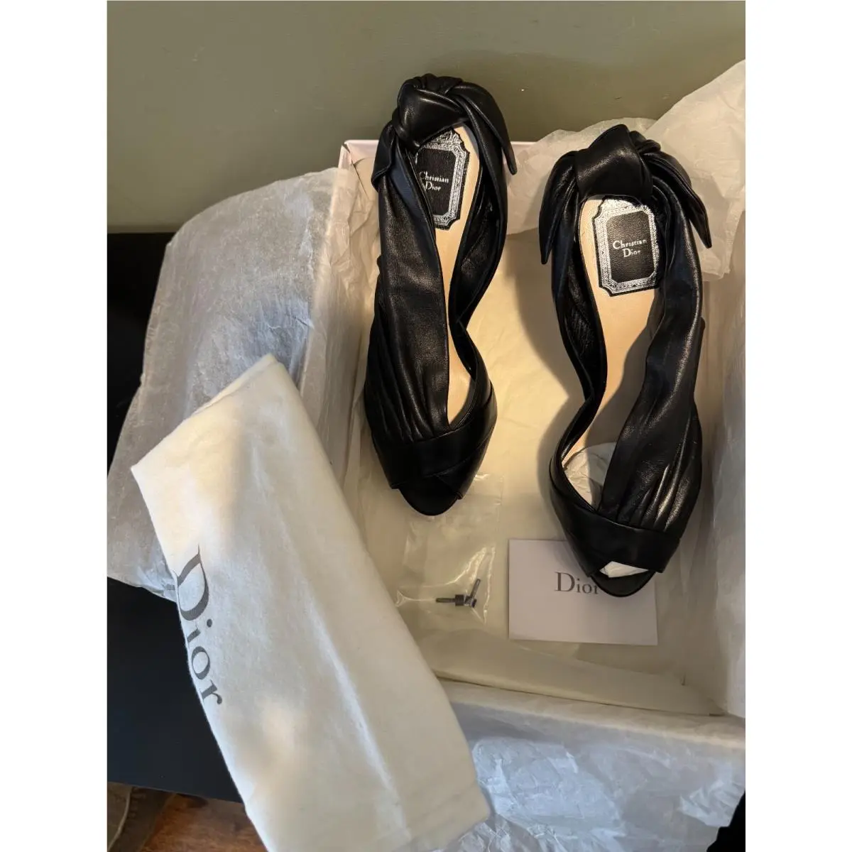 Dior shoes - Open Toe - Open Toe - Black 2