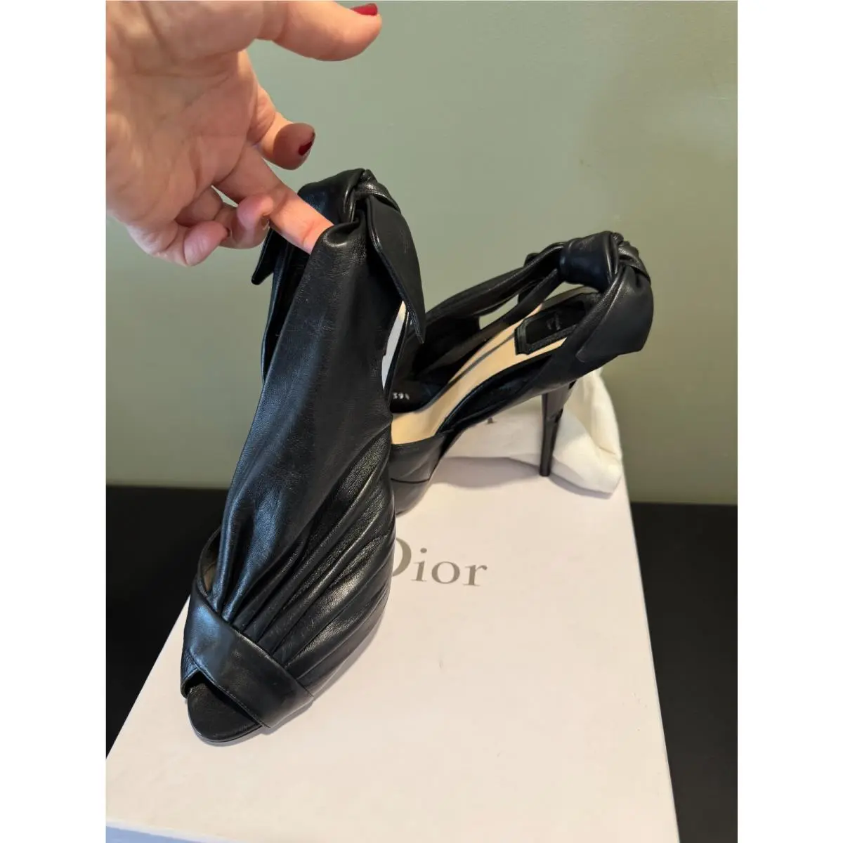 Dior shoes - Open Toe - Open Toe - Black 4