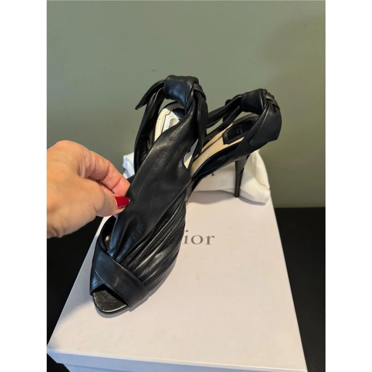 Dior shoes - Open Toe - Open Toe - Black 5