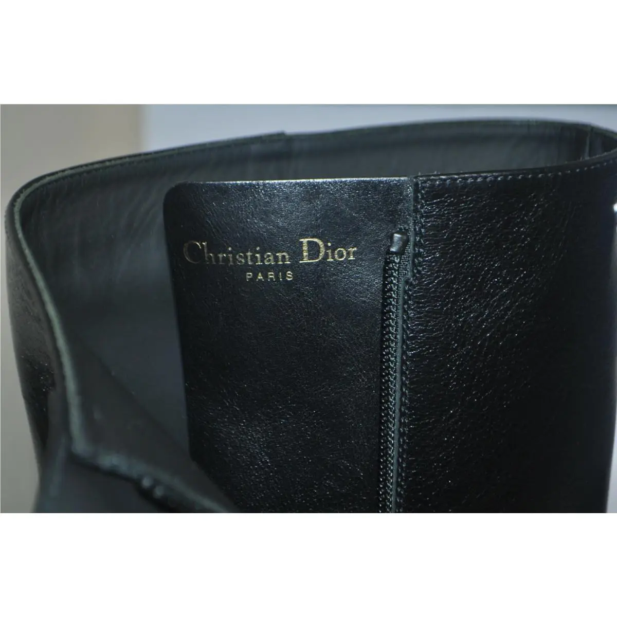 Dior shoes - CHRISTIAN DIOR DIORODEO Scallop - CHRISTIAN ODEO Scallop - Black, :: Black (UPC: 3614499558378) 9