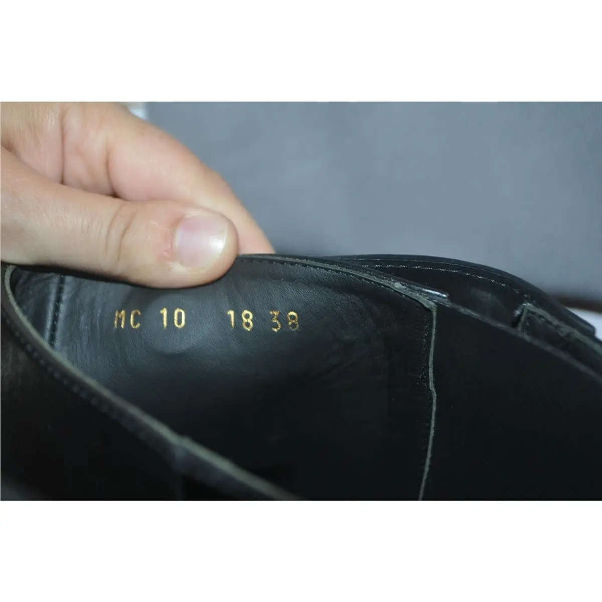 Dior shoes - CHRISTIAN DIOR DIORODEO Scallop - CHRISTIAN ODEO Scallop - Black, :: Black (UPC: 3614499558378) 4