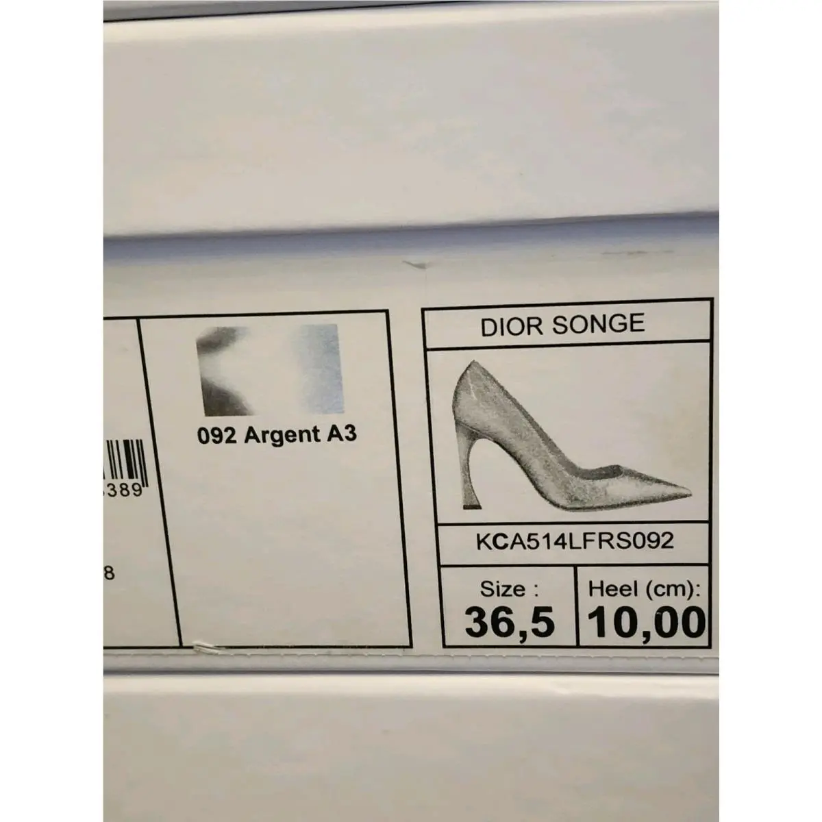 Dior shoes - Silver 9