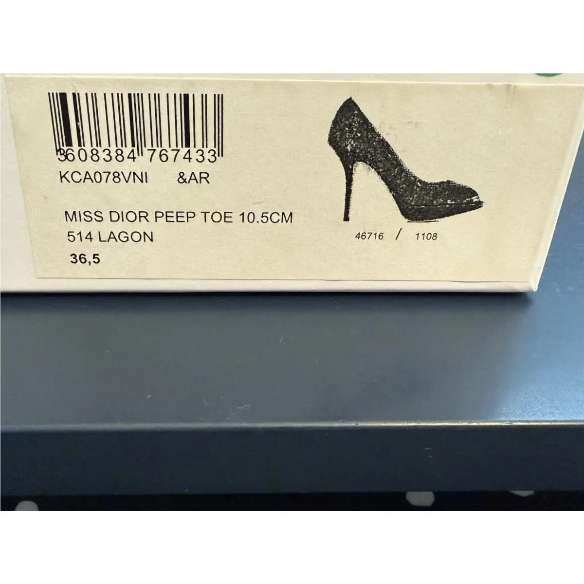 Dior shoes - Blue (UPC: 3608384767433) 8