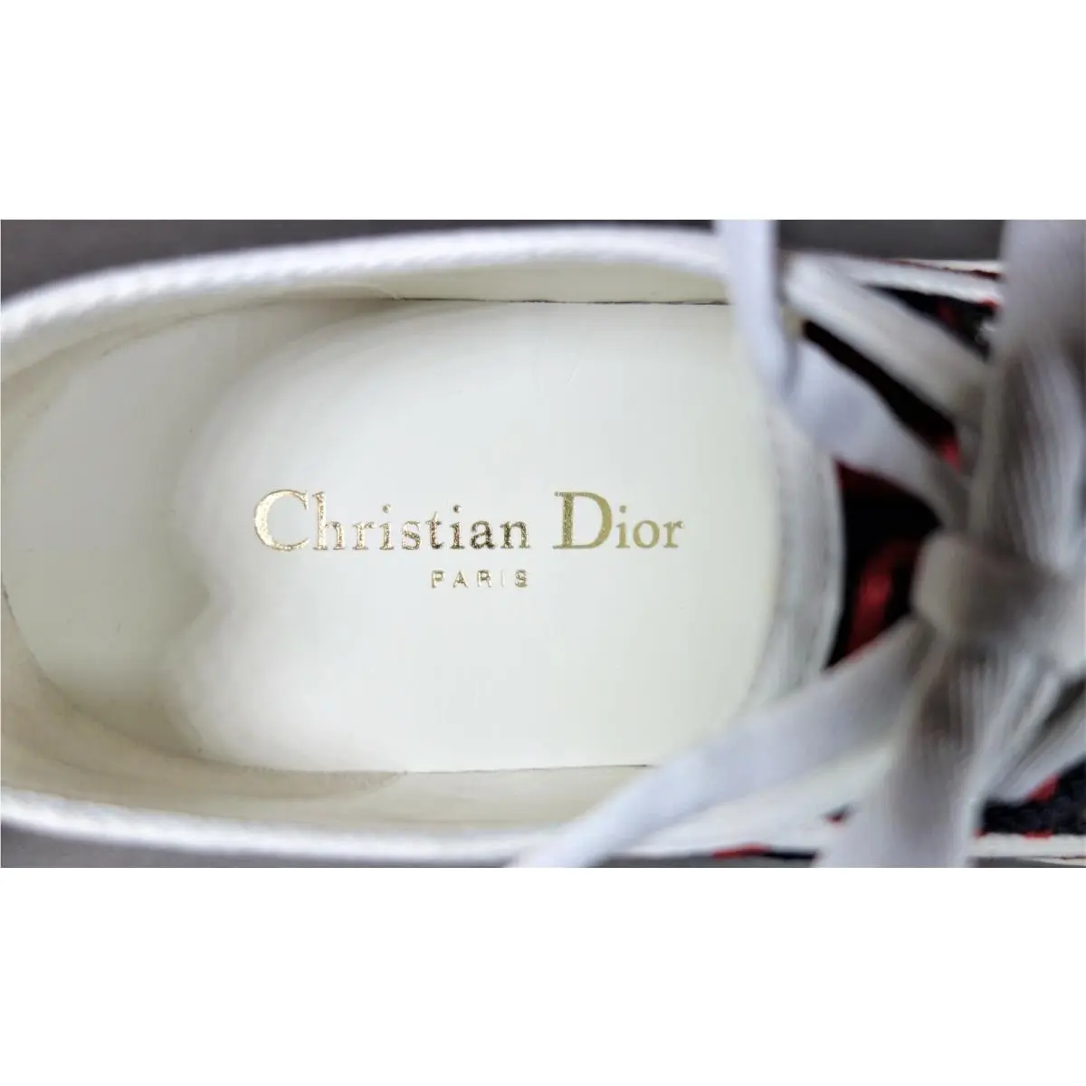 Dior shoes - Dior Walk`n`Dior - HEARTS - Navy, Red & White (UPC: 3616255238340) 8