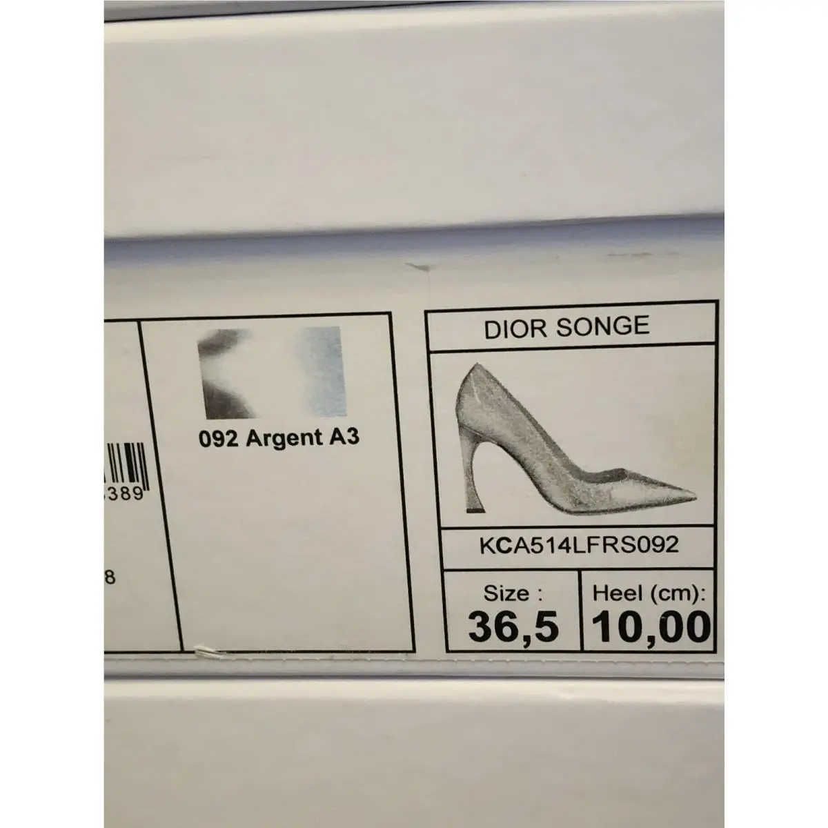 Dior shoes - Silver 9
