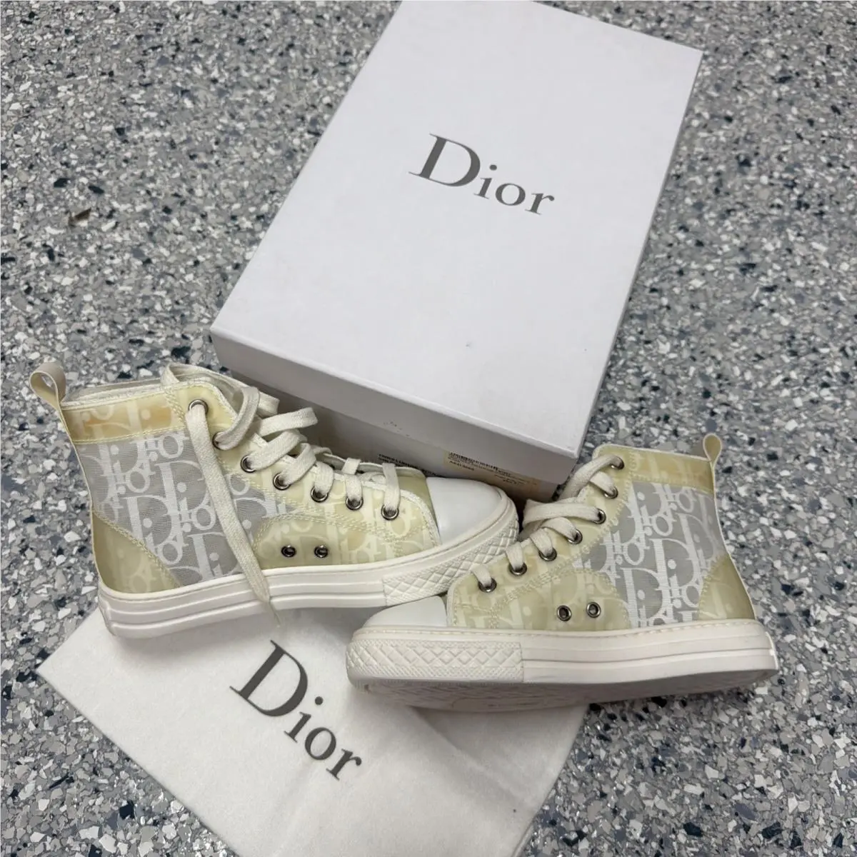 100 % Dior Shoes For Kids Unisex. Size EU 30 / US 12.5 Multicolor