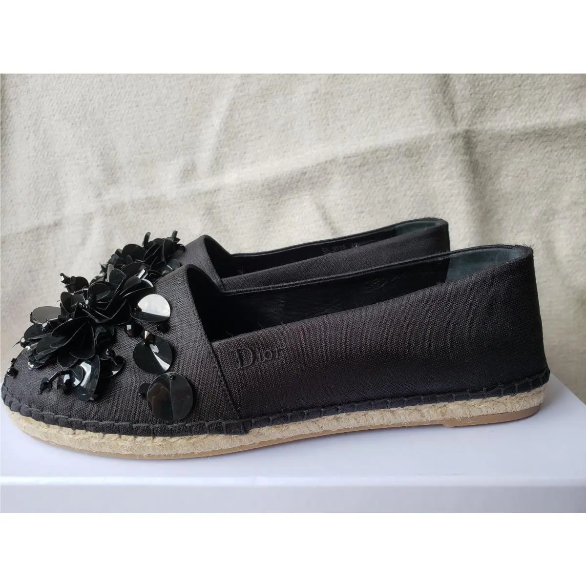 Dior shoes - Flowers - Flowers - Black 3