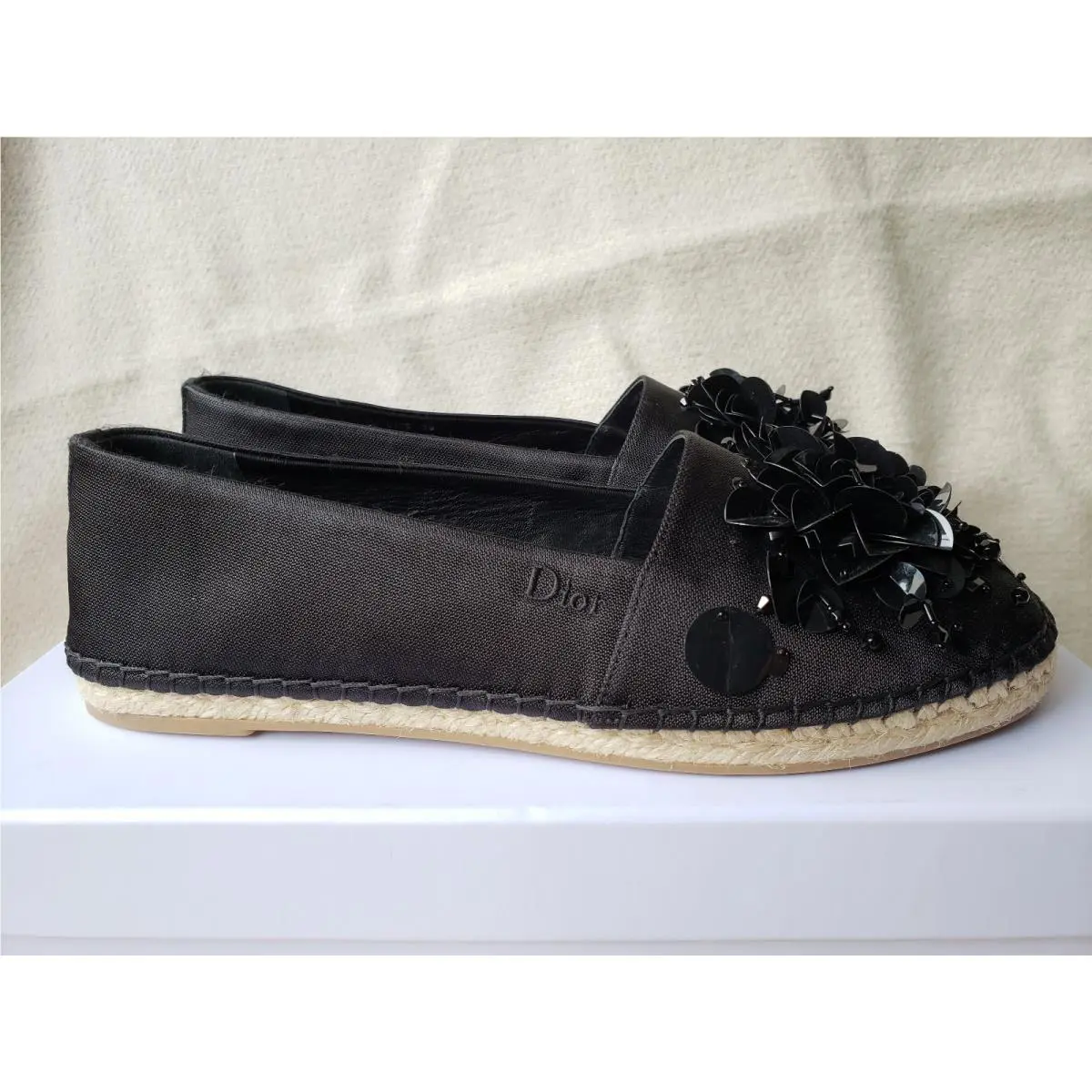 Dior shoes - Flowers - Flowers - Black 4