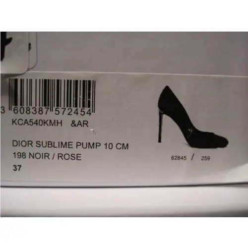 Dior shoes - Christian Dior Classic Pumps - Christian Classic Pumps - Black (UPC: 360837572454) 6