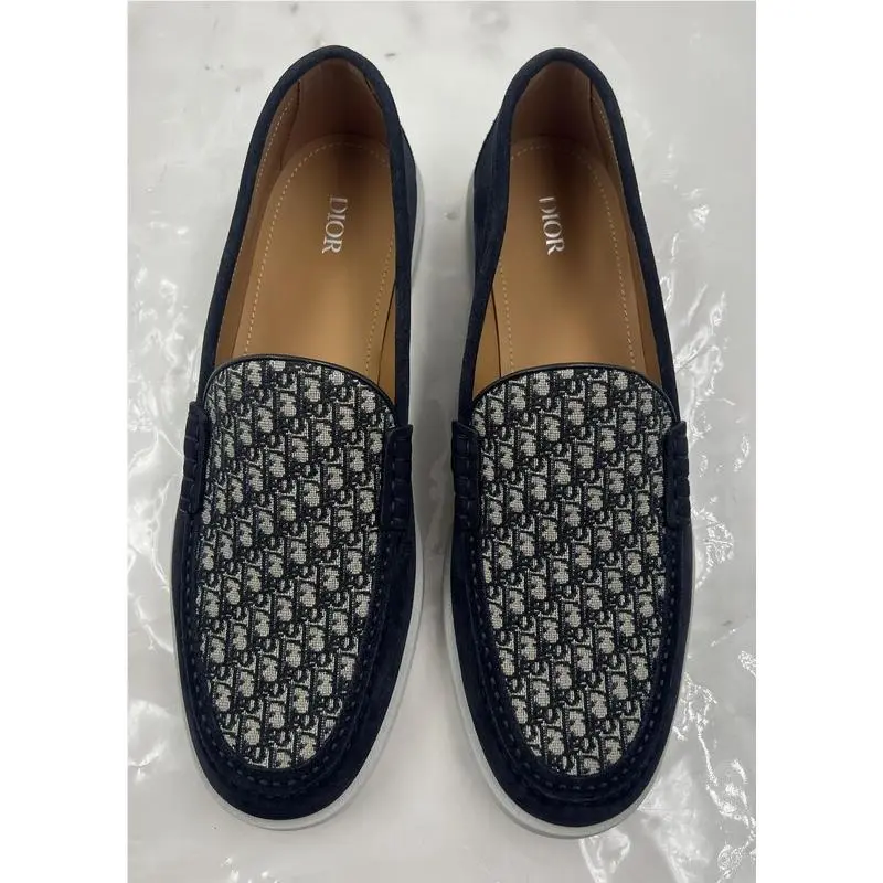 Dior shoes - LOAFERS - LOAFERS - LOAFERS - BLUE/BEIGE (UPC: 3617060746037) 1
