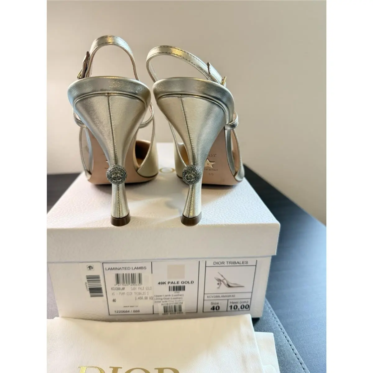 Dior shoes - Close Toe pointed - Close Toe pointed - Pale Gold 19