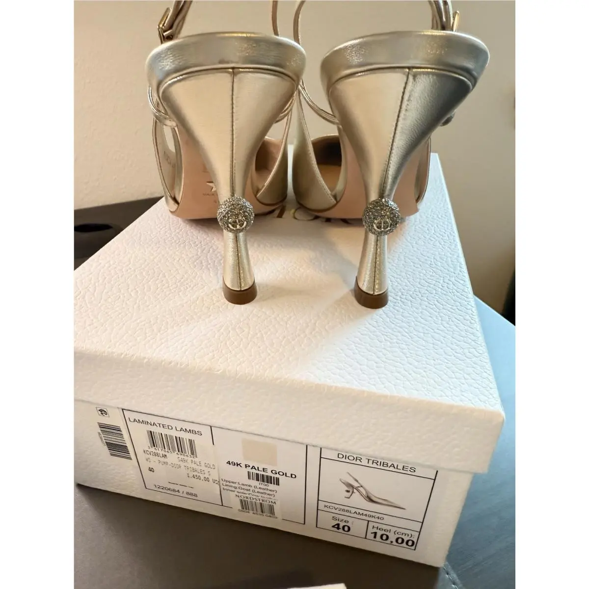 Dior shoes - Close Toe pointed - Close Toe pointed - Pale Gold 7
