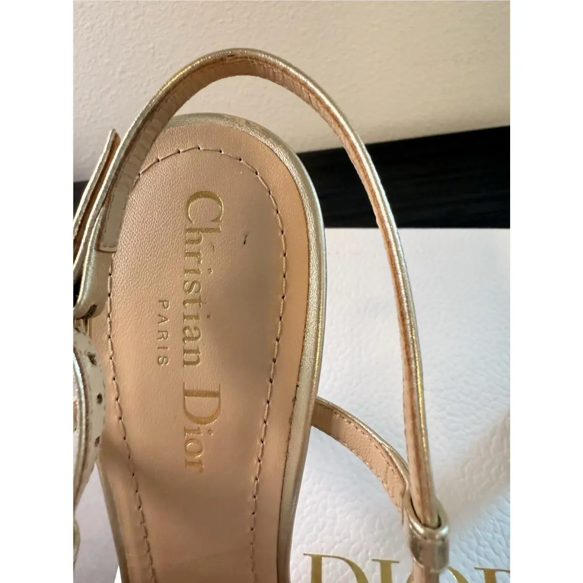 Dior shoes - Close Toe pointed - Close Toe pointed - Pale Gold 12