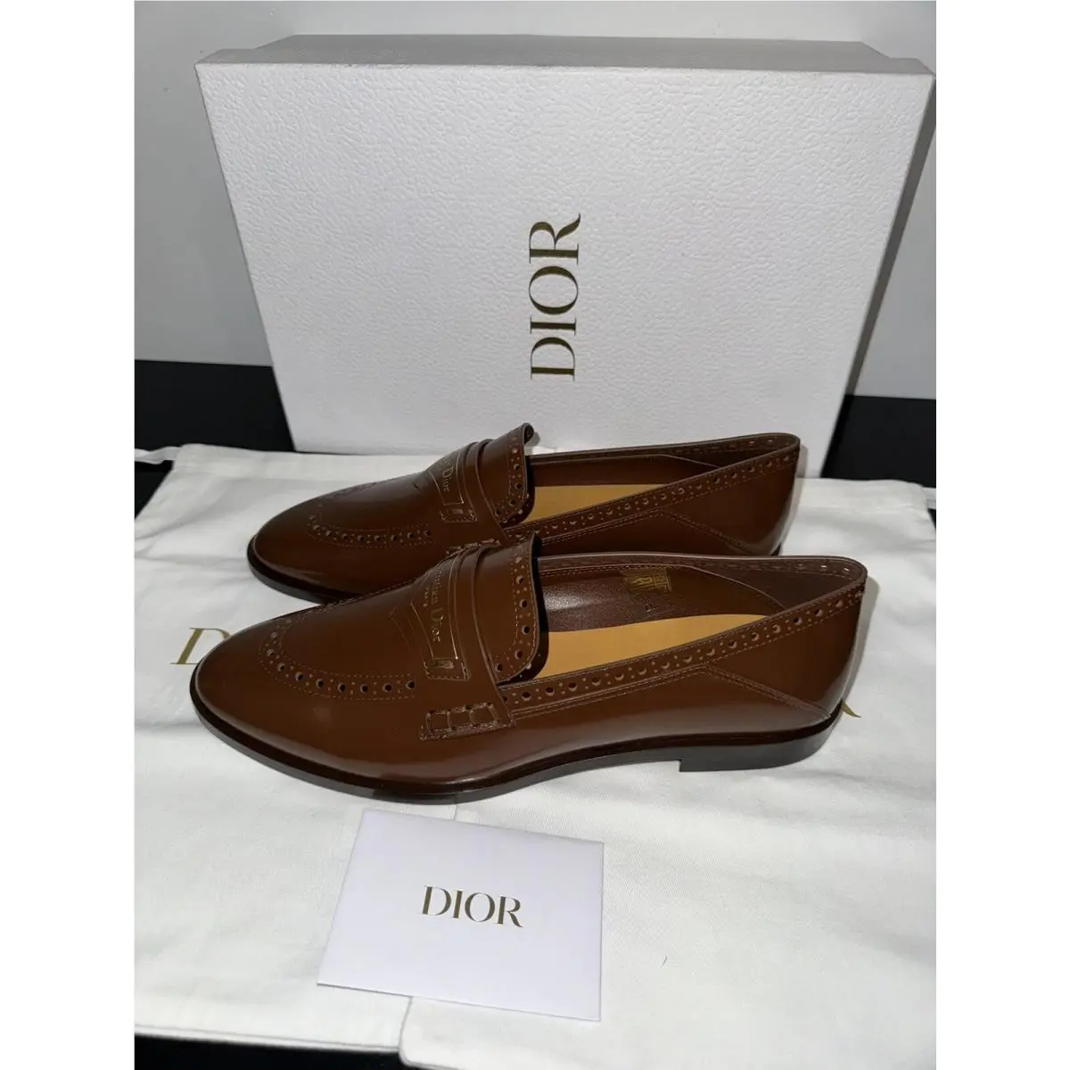 Dior shoes - DIOR BOY - BOY - KDB886VEA_S23M - Brown / Amber Brown 13