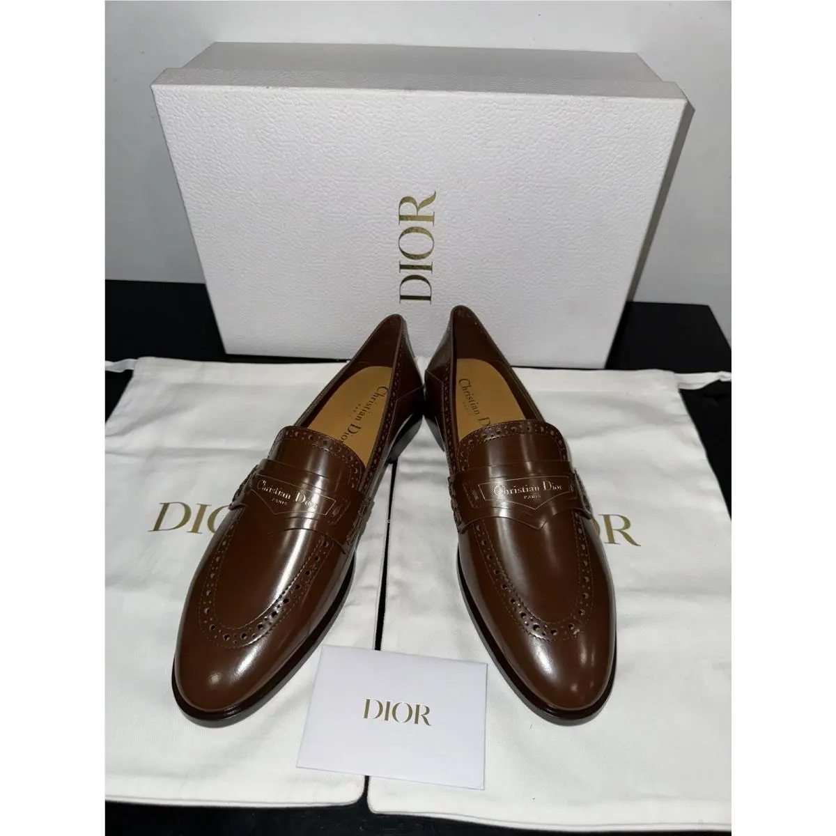 Dior shoes - DIOR BOY - BOY - KDB886VEA_S23M - Brown / Amber Brown 14