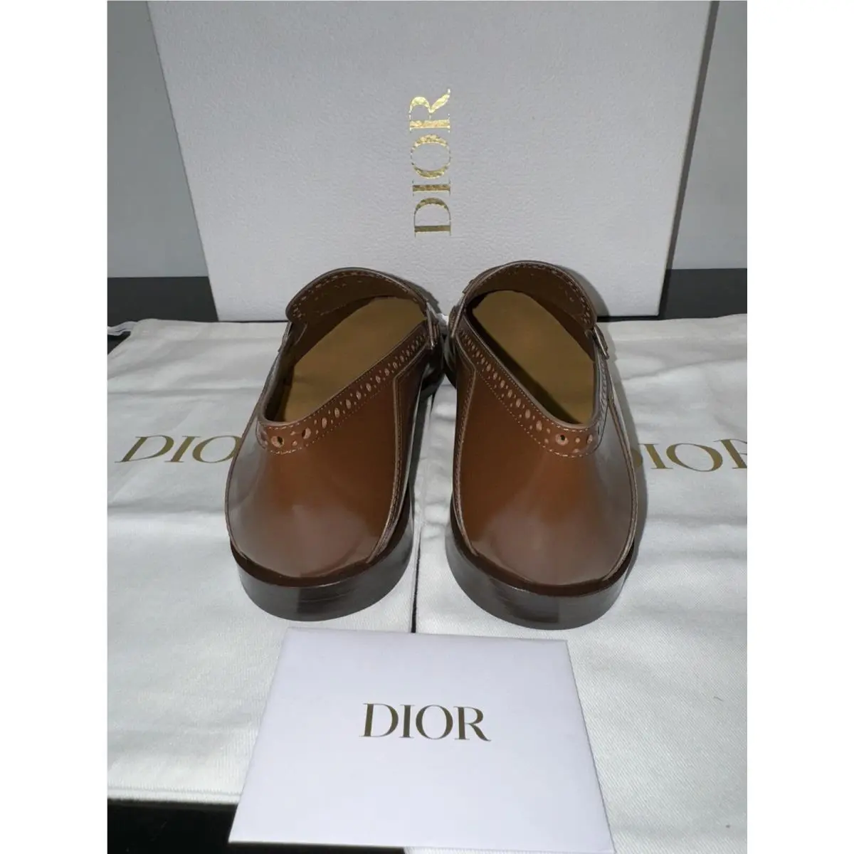 Dior shoes - DIOR BOY - BOY - KDB886VEA_S23M - Brown / Amber Brown 17