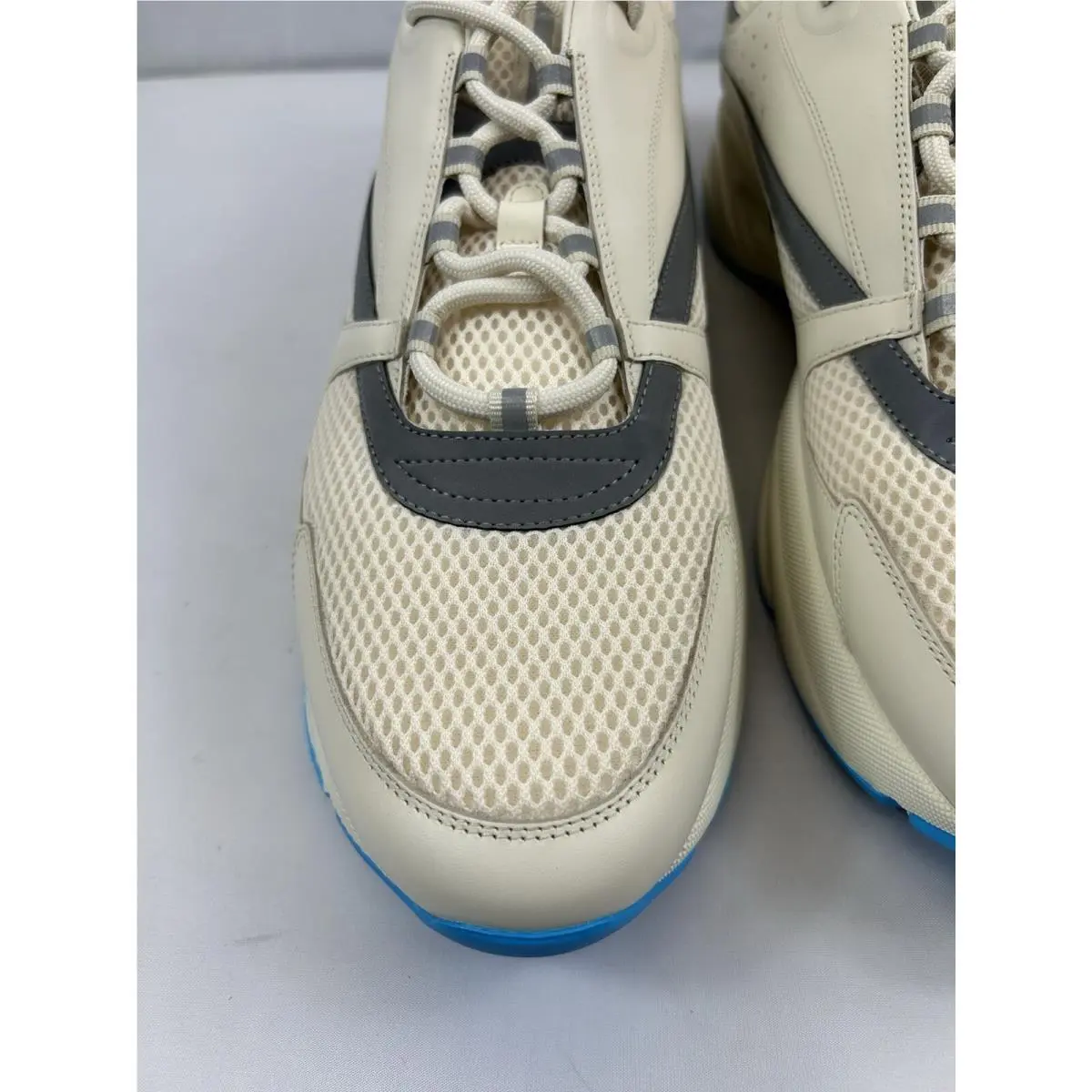 Dior shoes - Dior B22 - White Silver & Blue 2