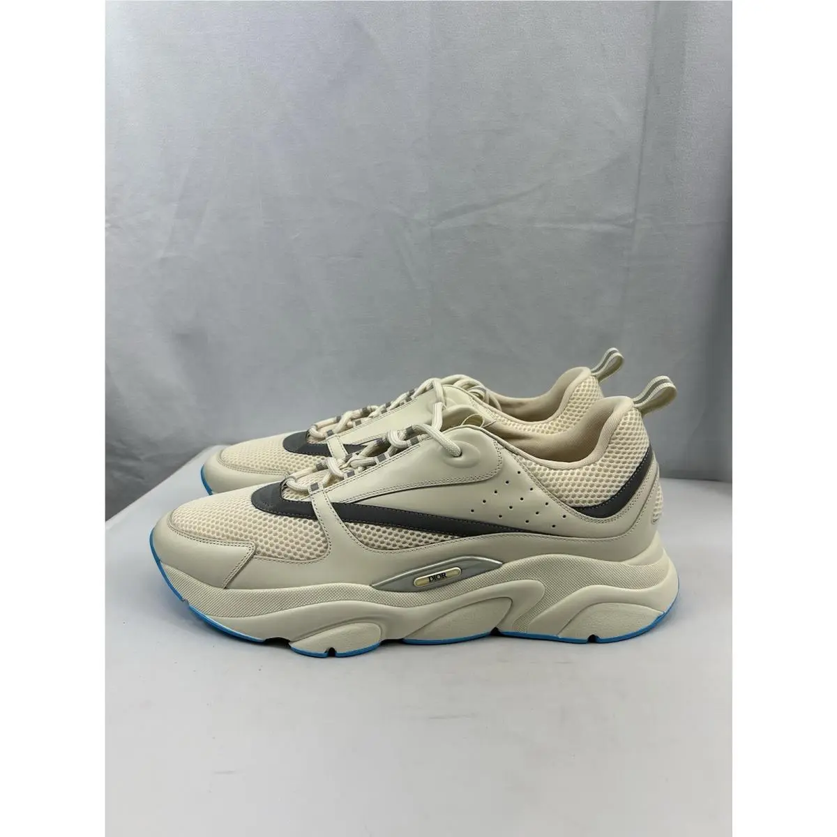 Dior shoes - Dior B22 - White Silver & Blue 3