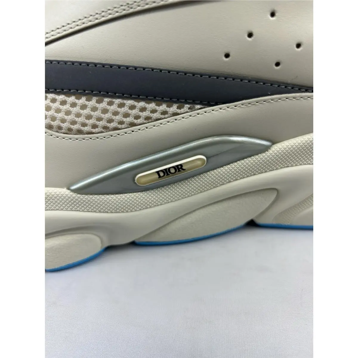 Dior shoes - Dior B22 - White Silver & Blue 4
