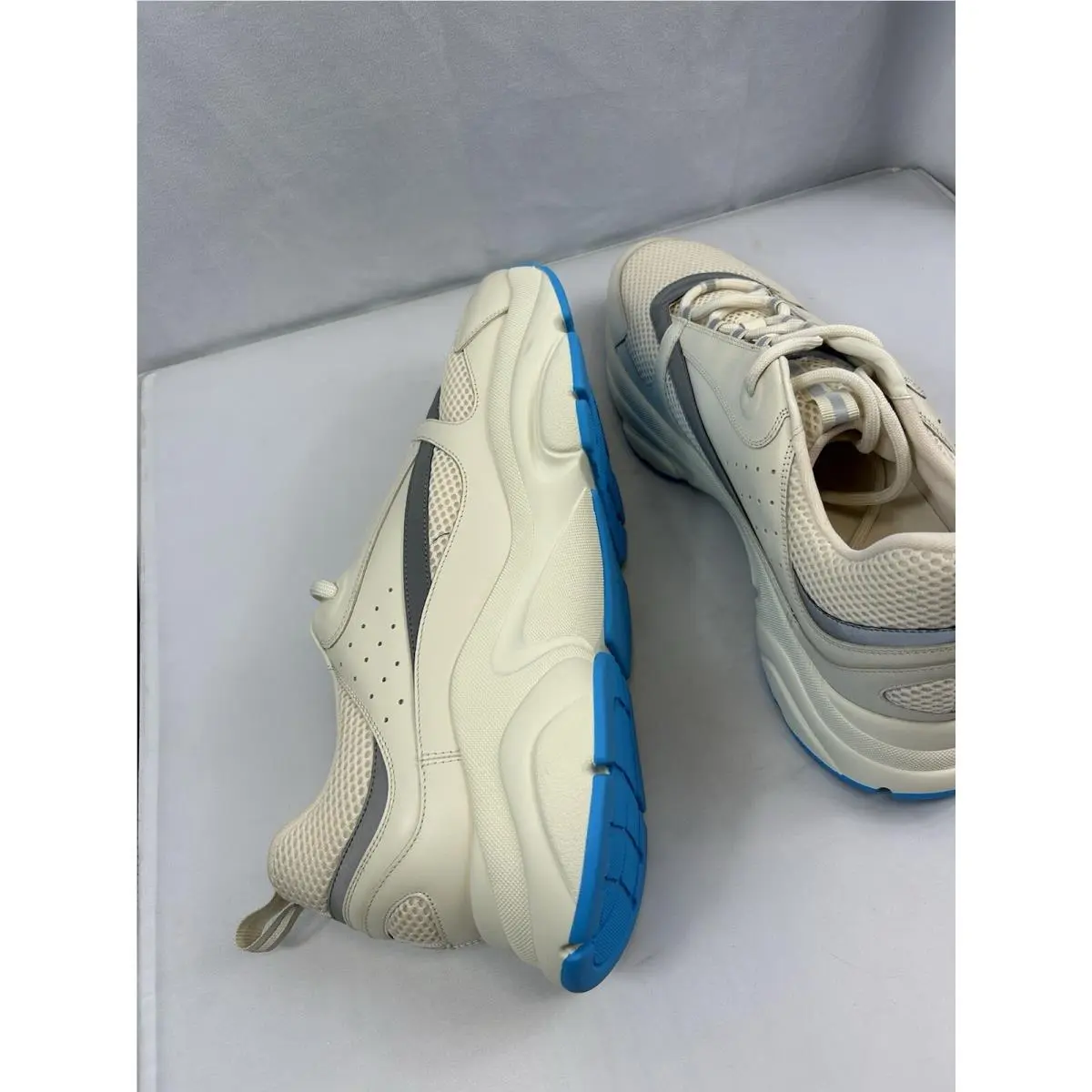 Dior shoes - Dior B22 - White Silver & Blue 6