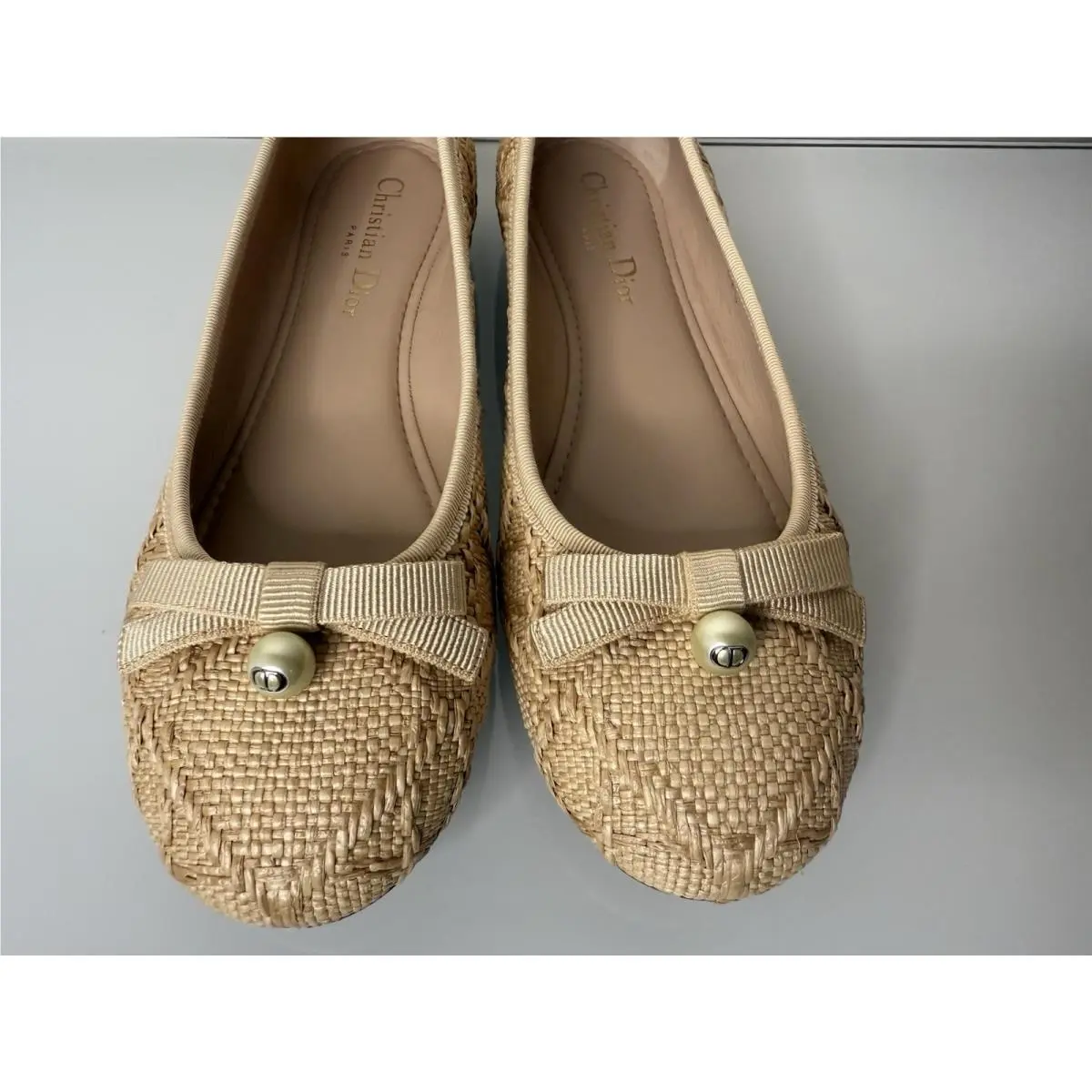 Dior shoes - Christian DIOR Cannage - Christian Cannage - Beige (UPC: 3617063696537) 2