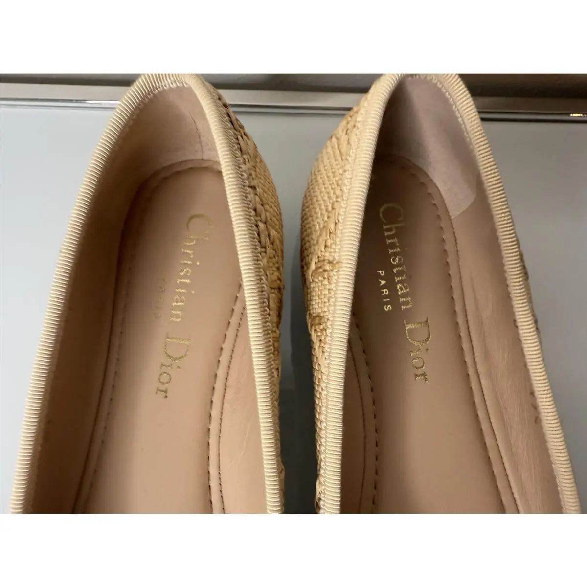 Dior shoes - Christian DIOR Cannage - Christian Cannage - Beige (UPC: 3617063696537) 4