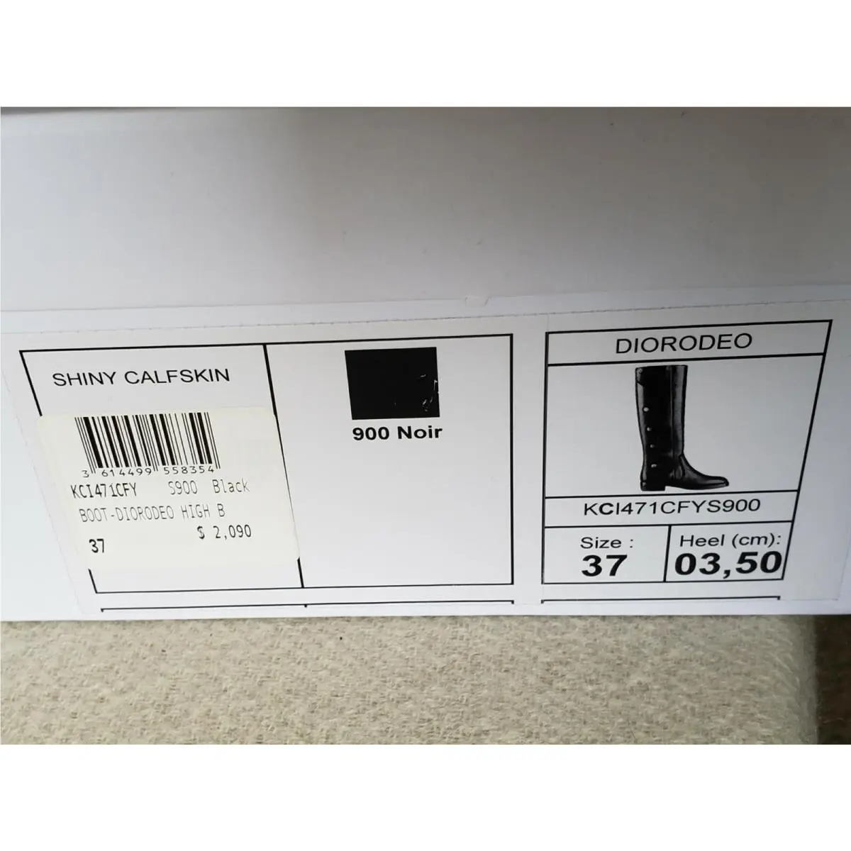 Dior shoes - Christian Dior Diorodeo - Christian odeo - Black 10