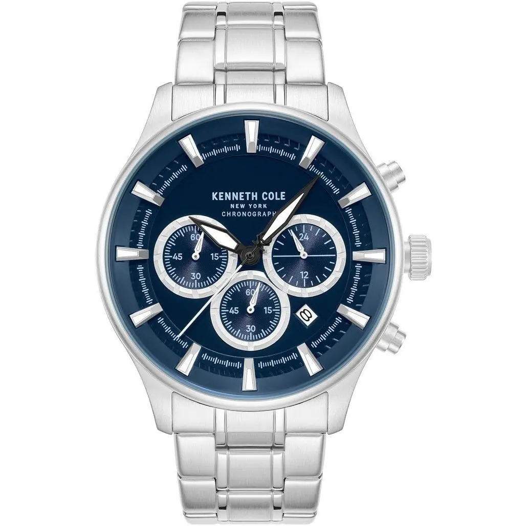 York Thompson Men`s Chronograph Watch – KCWGI0058401 by Kenneth Cole