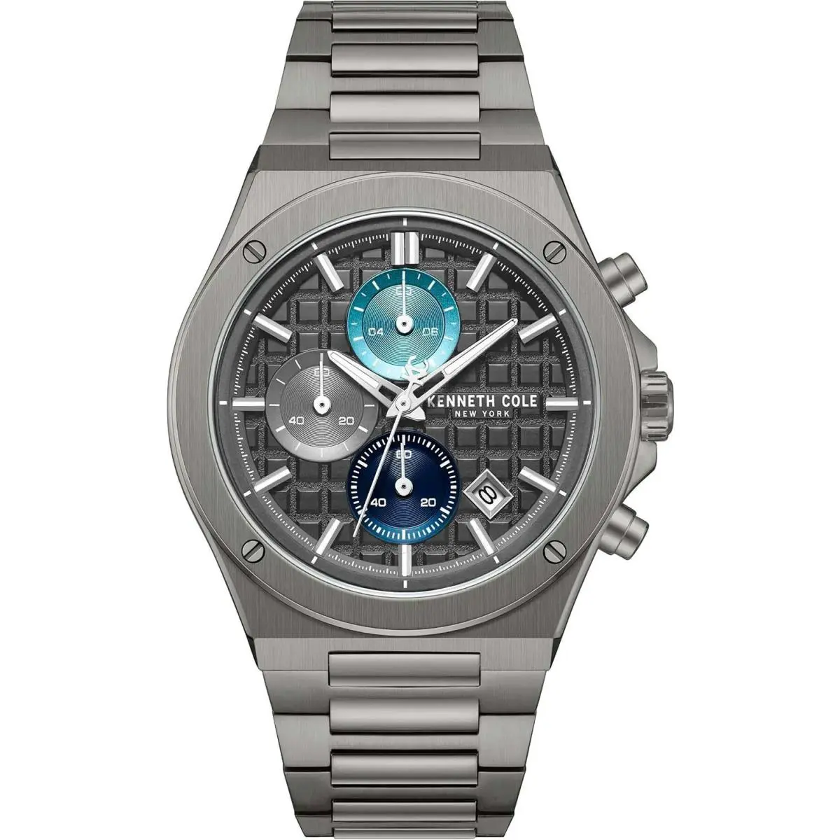 York Glenville Men`s Quartz Watch – KCWGI0100002 by Kenneth Cole