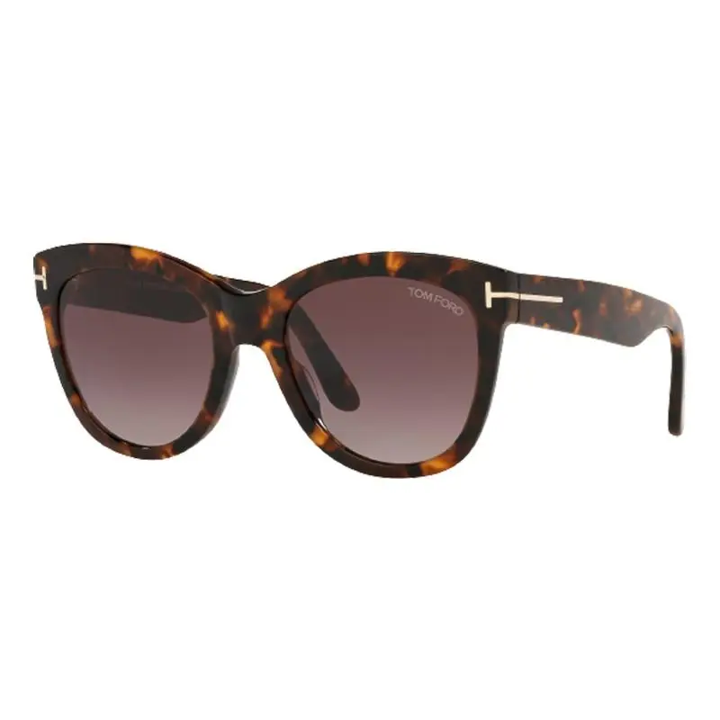 FT0870 52T Dark Havana/bordeaux Gradient 54-20-140 Sunglasses by Tom Ford