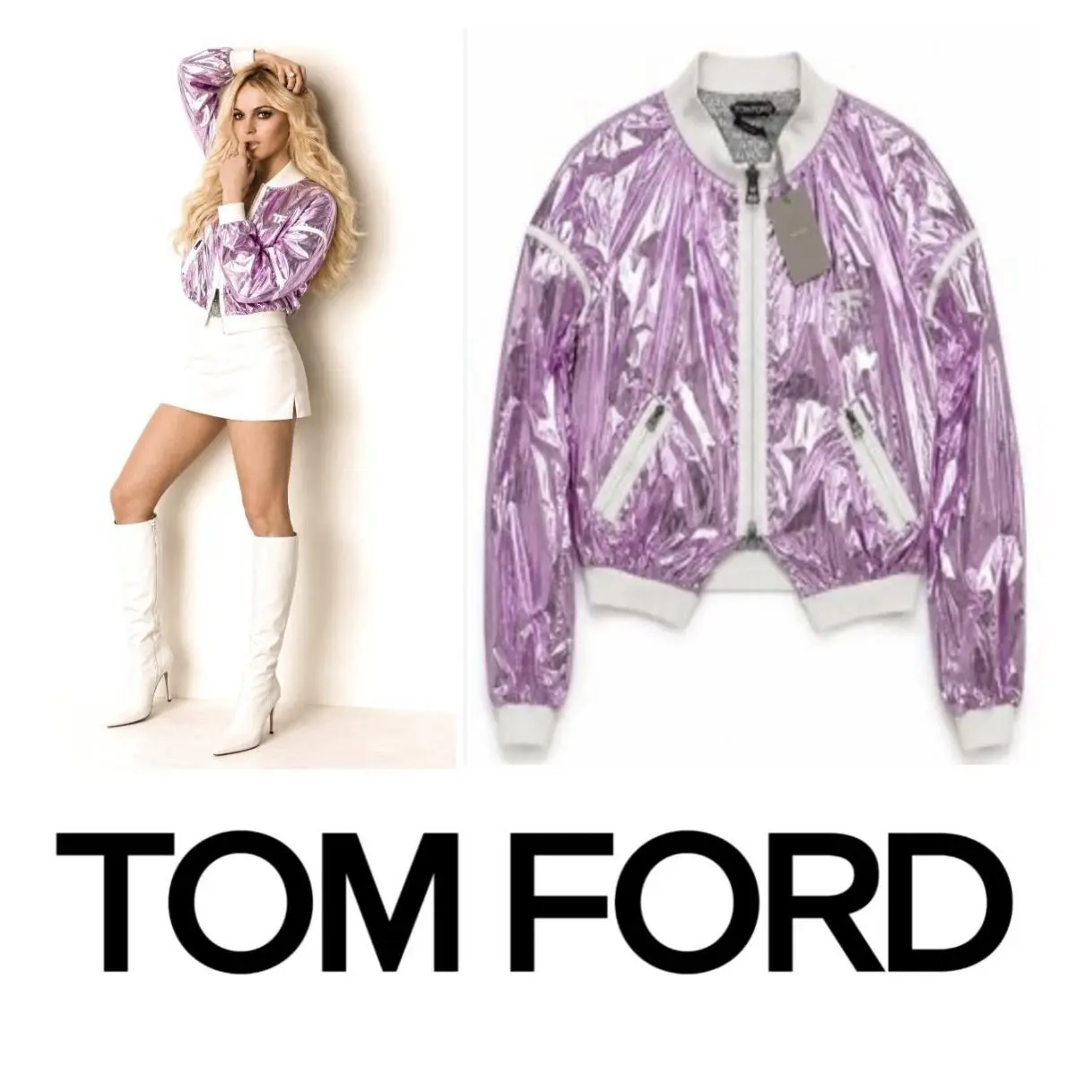 Tom Ford clothing - 2025 Collection - Collection - 2025 - Purple, Manufacturer: Purple White 22