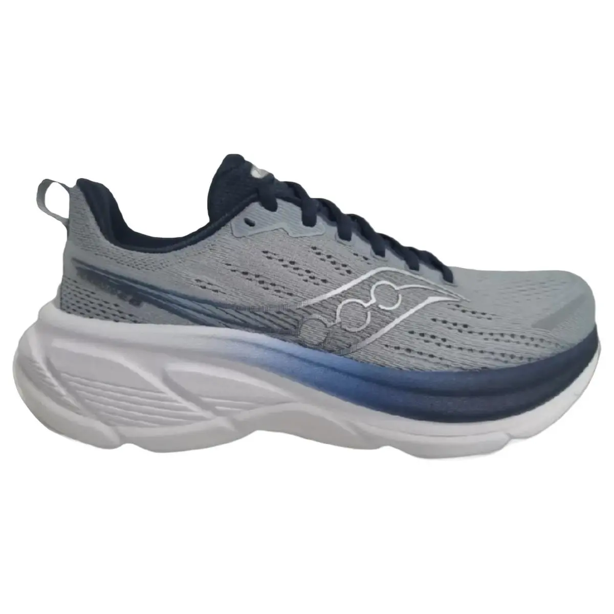 Saucony shoes - Saucony Hurricane 25 Wide - Hurricane Wide - S21026-205 - Flint/Navy 6