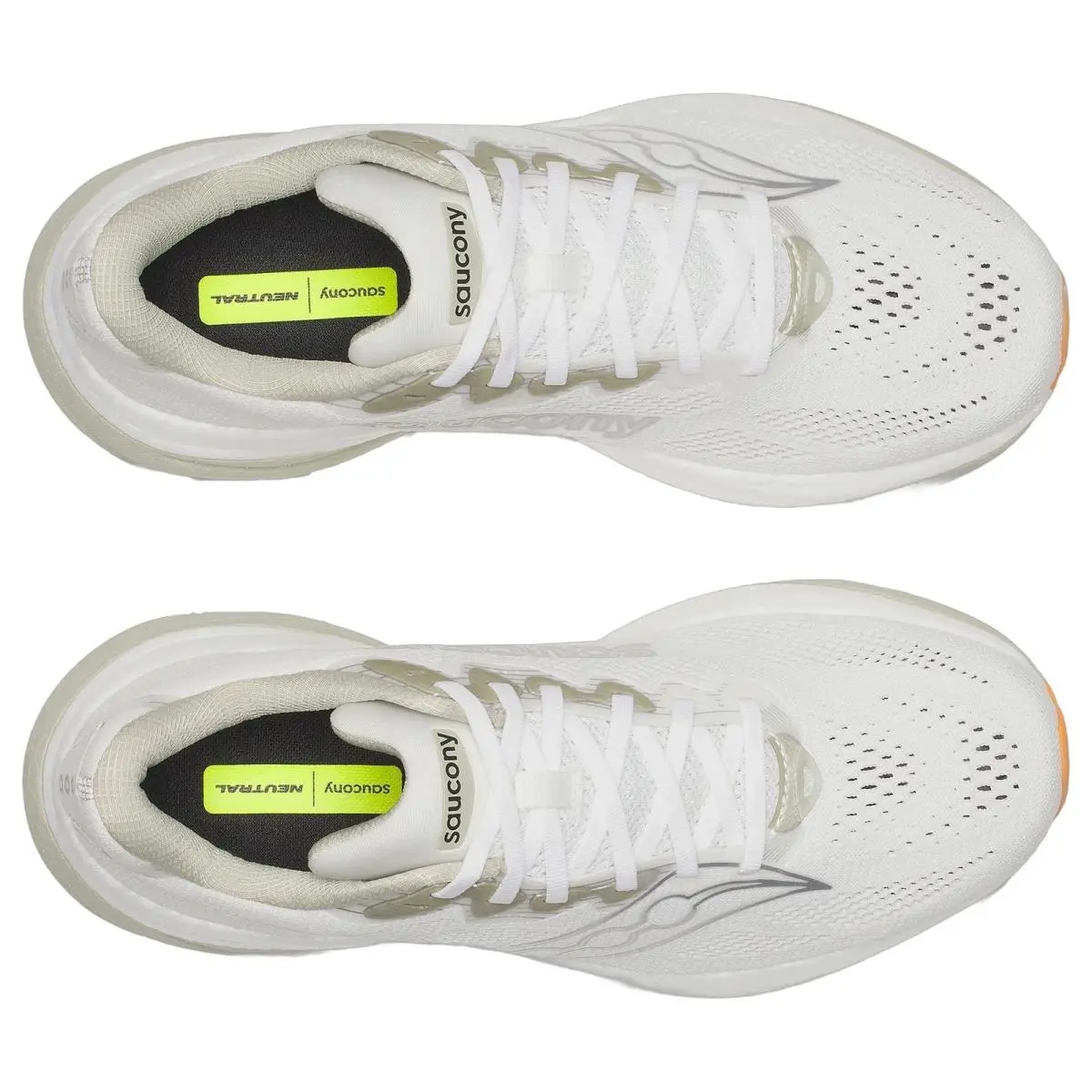 Saucony shoes - Ride 19 - Ride - S21055-110 - White/Sage 1