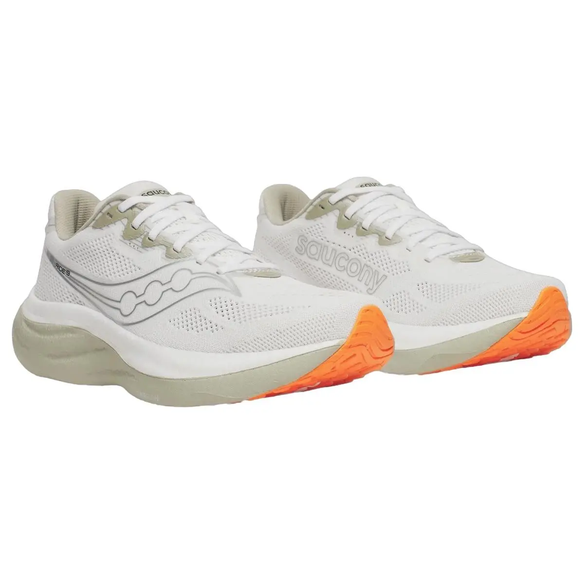 Saucony shoes - Ride 19 - Ride - S21055-110 - White/Sage 4