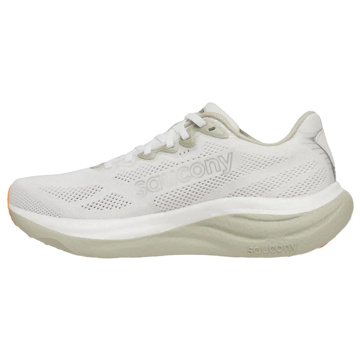 Saucony shoes - Ride 19 - Ride - S21055-110 - White/Sage 7