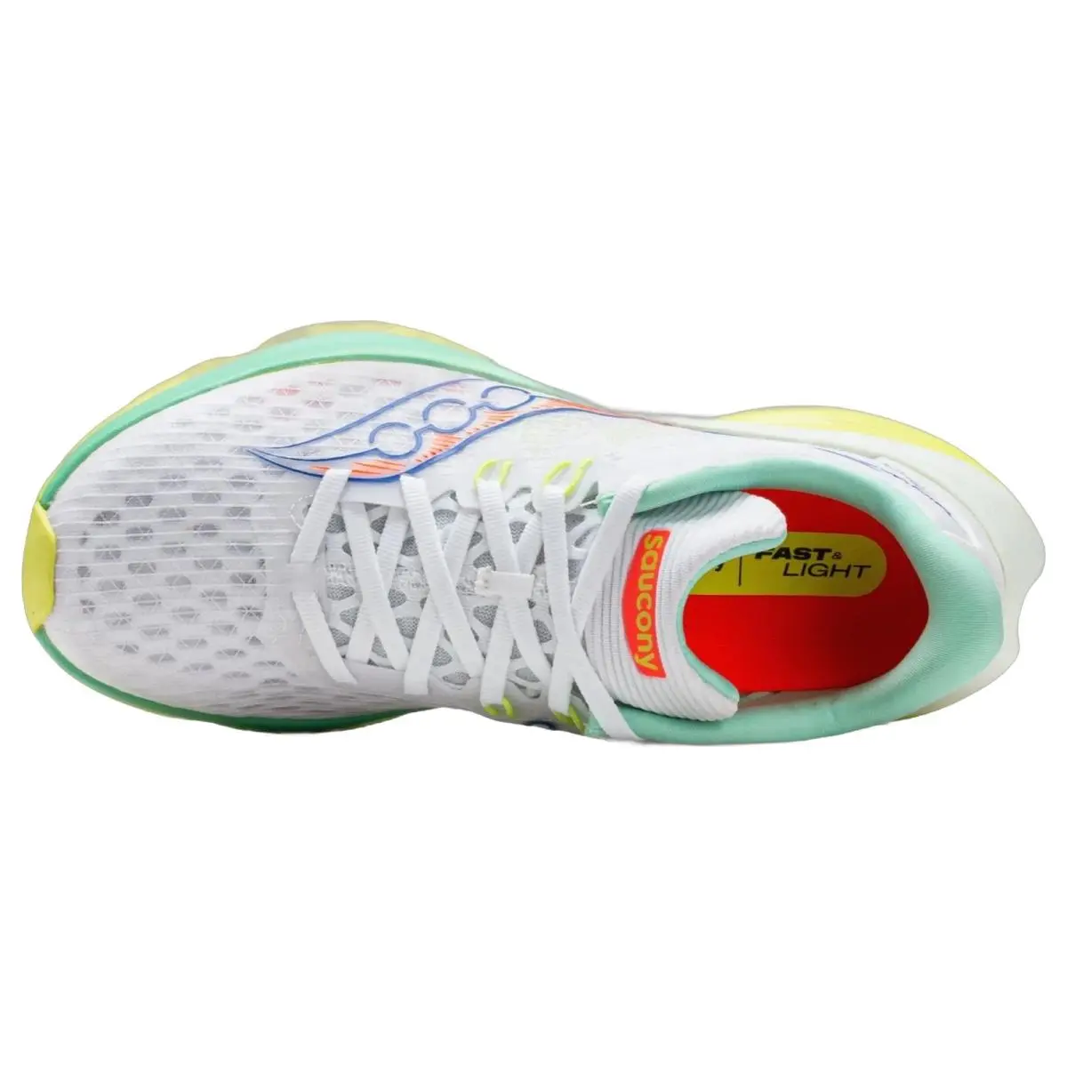 Saucony shoes - Kinvara 16 - Kinvara - S101473-1009 - White/Tart 8