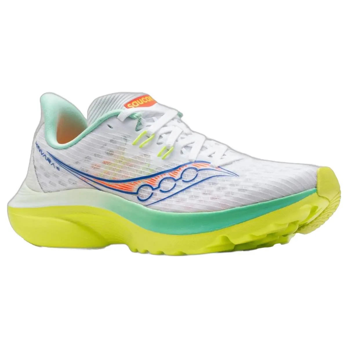 Saucony shoes - Kinvara 16 - Kinvara - S101473-1009 - White/Tart 10