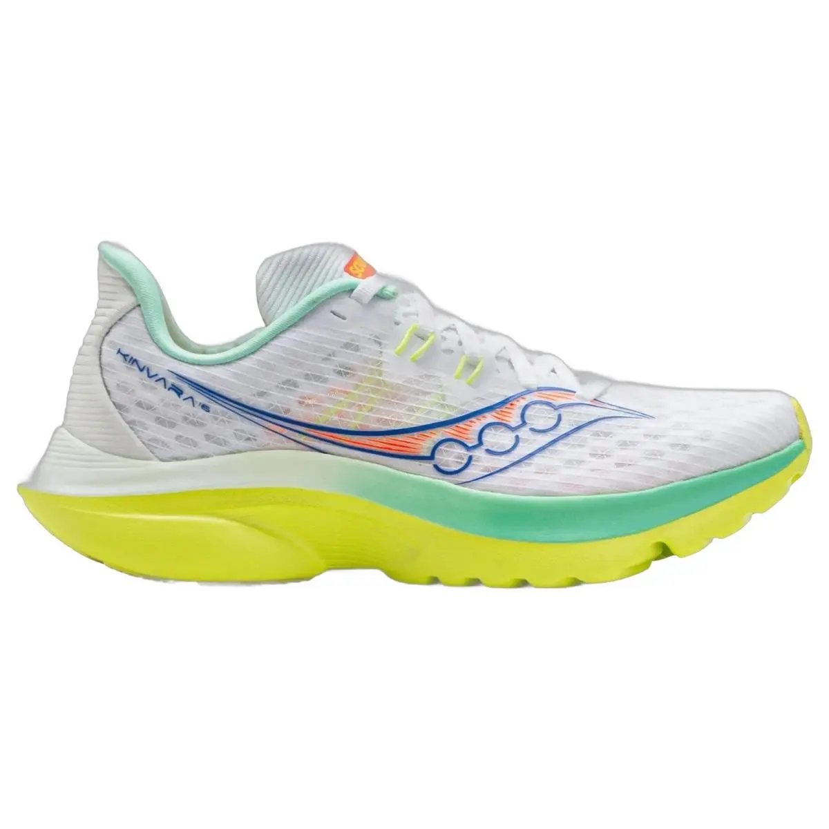 Saucony shoes - Kinvara 16 - Kinvara - S101473-1009 - White/Tart 6