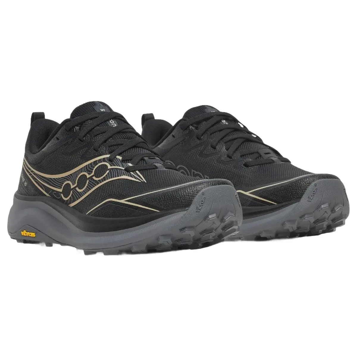 Saucony shoes - Peregrine 16 - Peregrine - S11066-100 - Black/Carbon 1